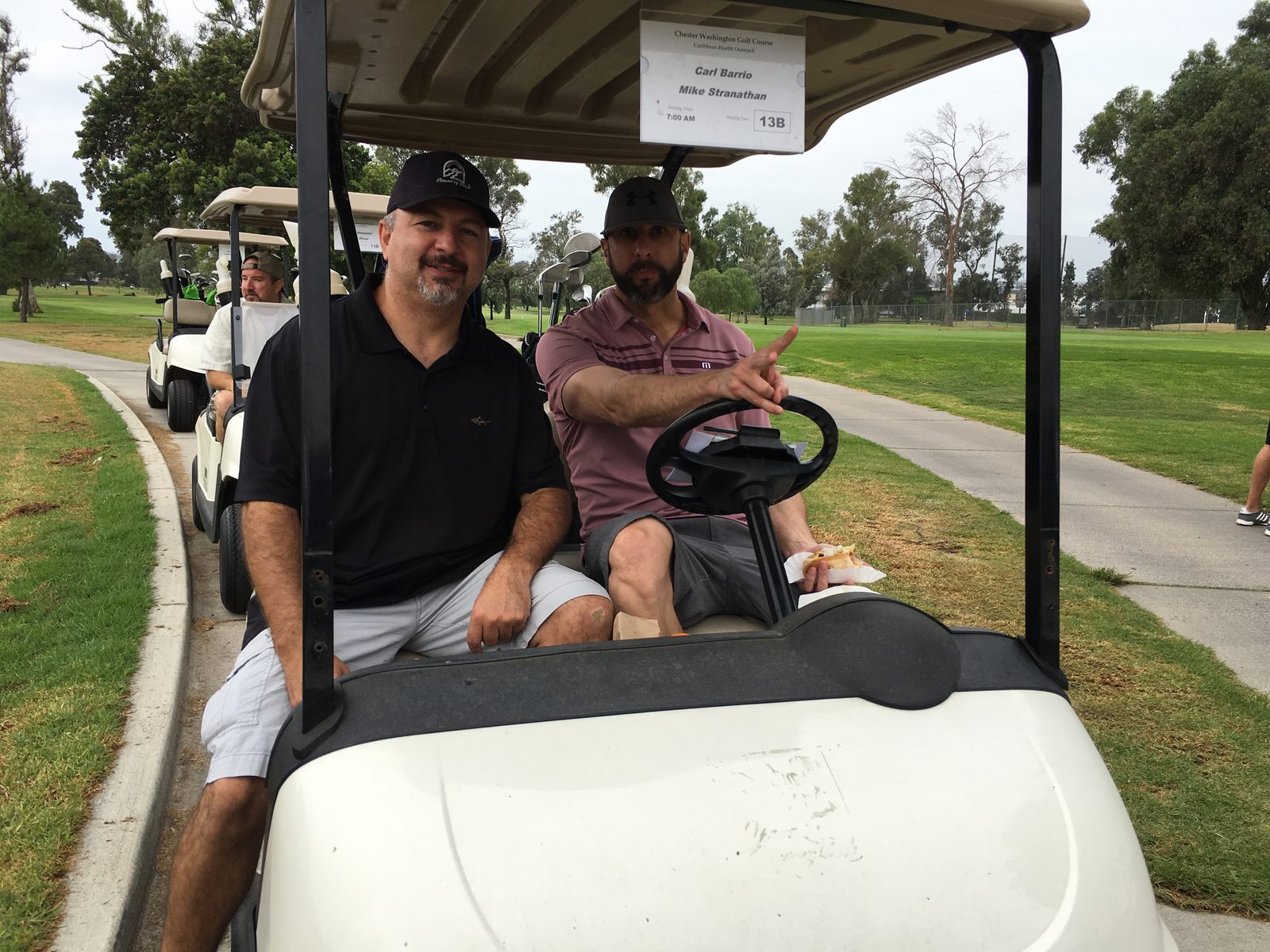CHO golf tournament players
