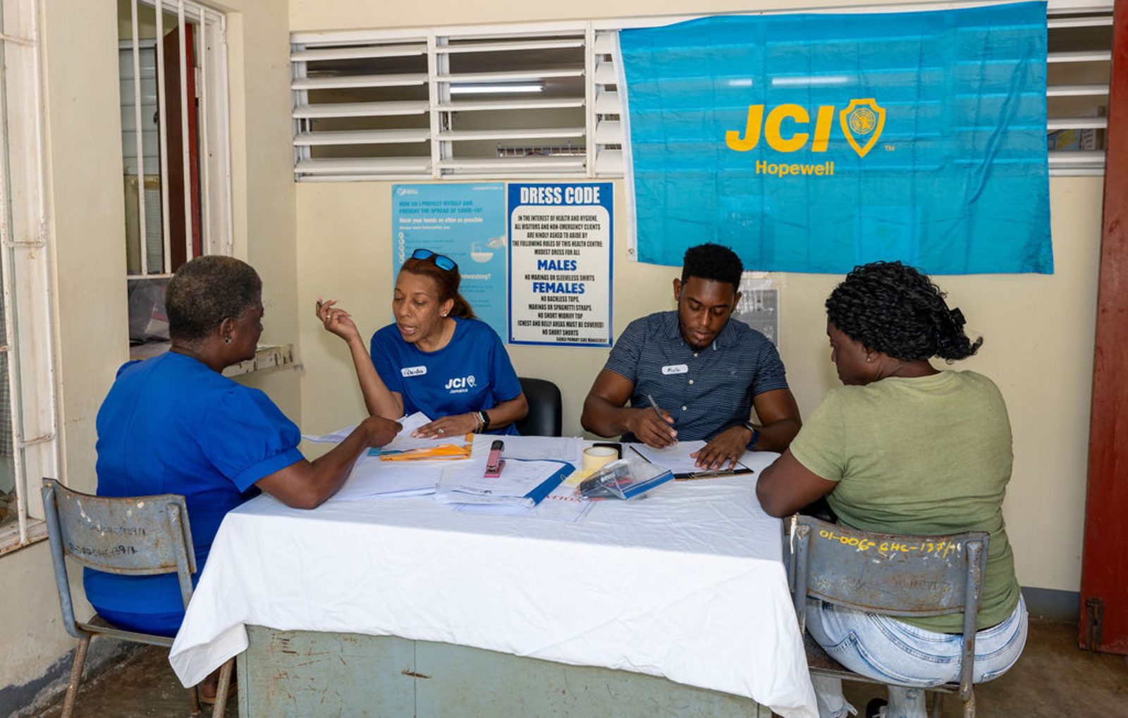 Health Week 2025 clinic day with JCI Hopewell partners